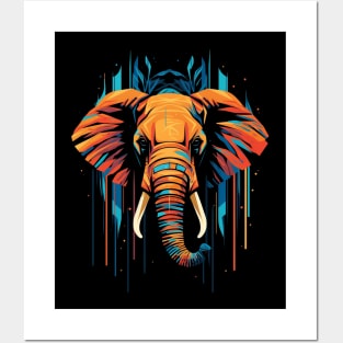 Elephant Pop Art Posters and Art
